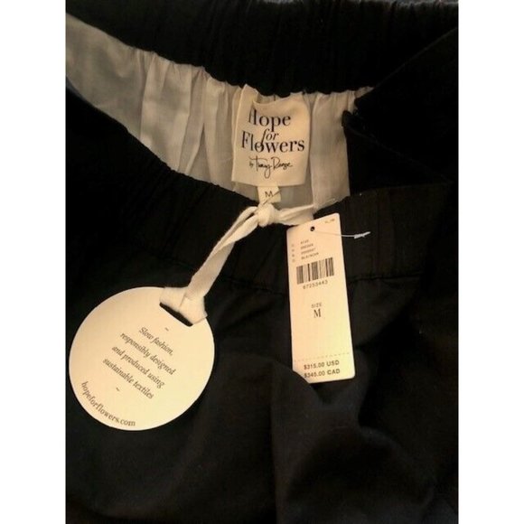NWT $315 ANTHROPOLOGIE HOPE FOR FLOWERS SOLD OUT SOLID BLACK MIDI SKIRT SIZE MED - Picture 7 of 7